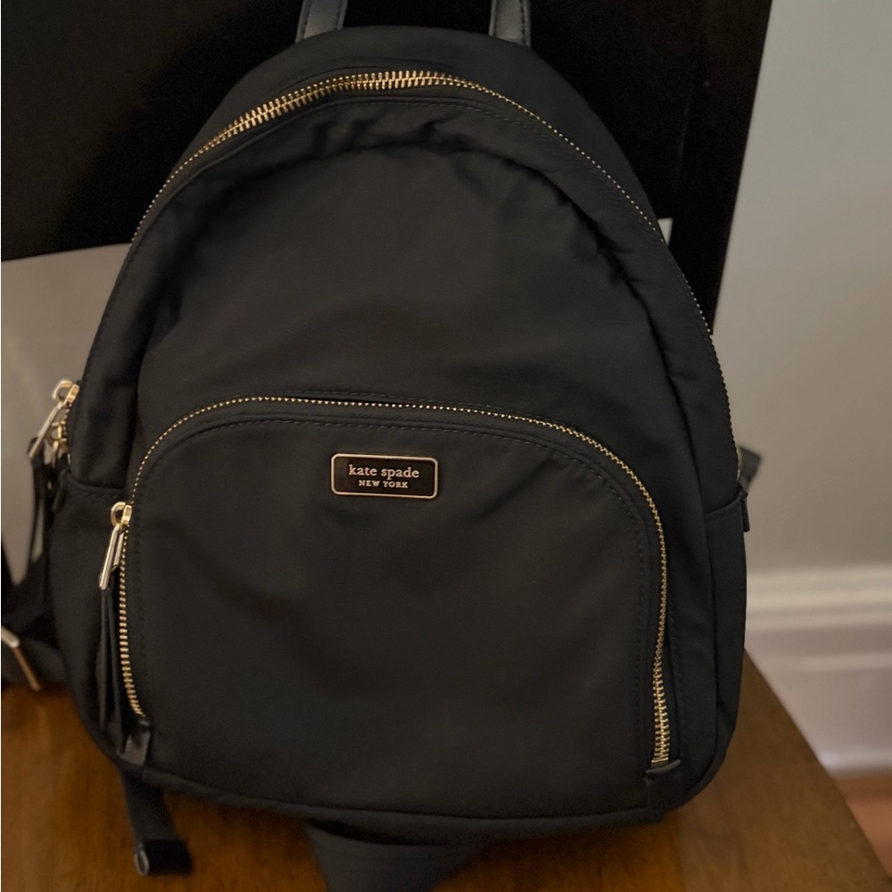 Kate Spade women black backpack